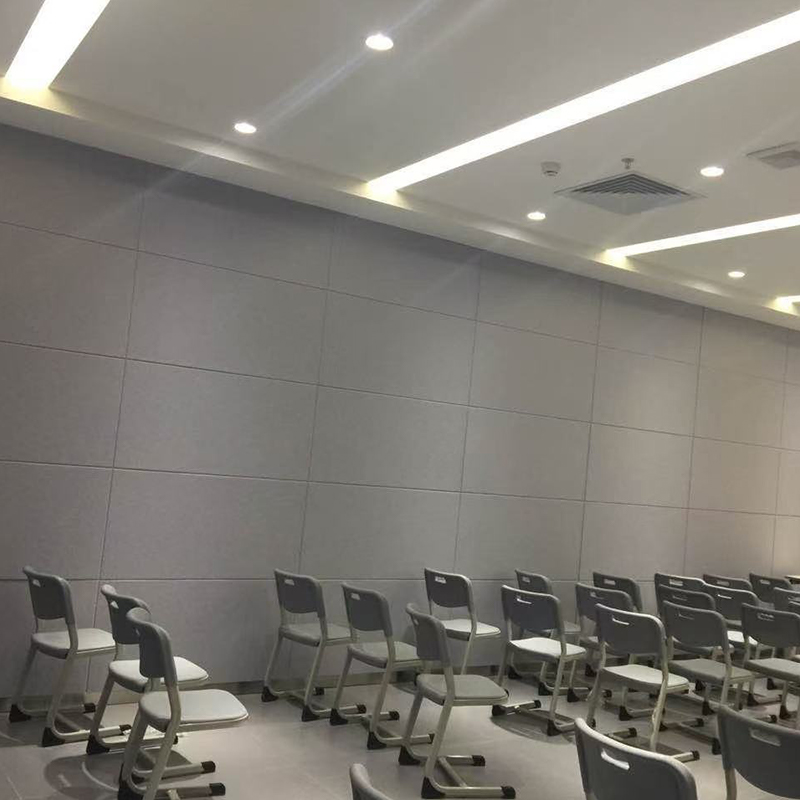 Tấm hấp thụ âm thanh sợi polyester có rãnh chống cháy, dùng để xử lý âm thanh rạp chiếu phim/KTV