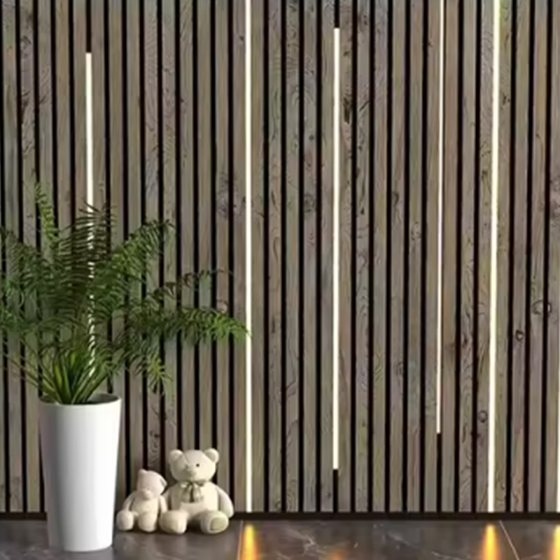 Chất liệu khác nhau Dải gỗ Trang trí văn phòng Tấm tường Lưới Tấm hấp thụ âm thanh Giải pháp dự án thiết kế đồ họa Chất liệu khác nhau Dải gỗ Trang trí văn phòng Tấm tường Lưới Tấm hấp thụ âm thanh Giải pháp dự án thiết kế đồ họa