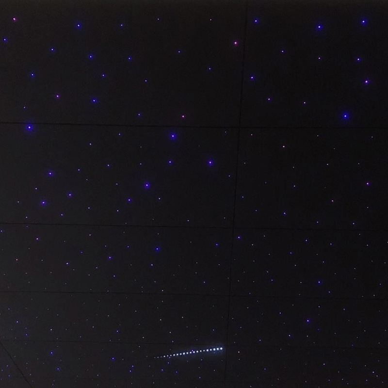 Tấm trần sợi quang sợi quang Spesonic Trần sao âm sợi Polyester Starlight Tấm trần sợi quang sợi quang Spesonic Trần sao âm sợi Polyester Starlight