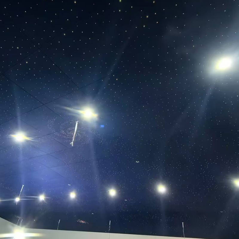 Tấm trần sợi quang sợi quang Spesonic Trần sao âm sợi Polyester Starlight Tấm trần sợi quang sợi quang Spesonic Trần sao âm sợi Polyester Starlight
