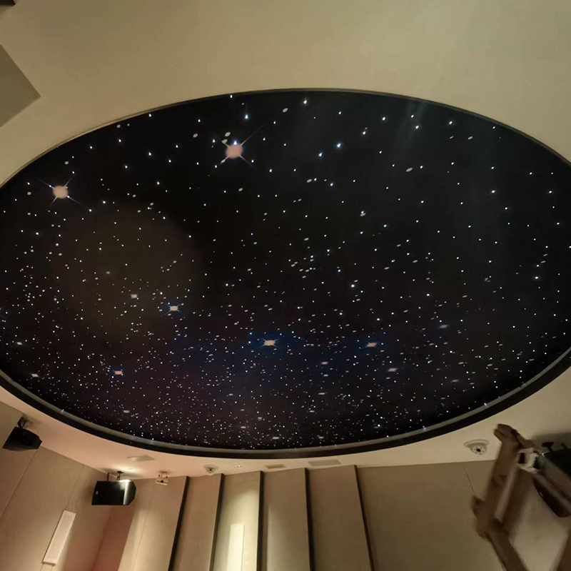 Thanh đèn trần hiện đại Star Top dành cho phòng nghe nhìn KTV Cáp quang Sky Star Máy chiếu trang trí Ánh sáng trực tiếp